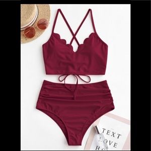 NWT. Zaful High Waisted Bikini